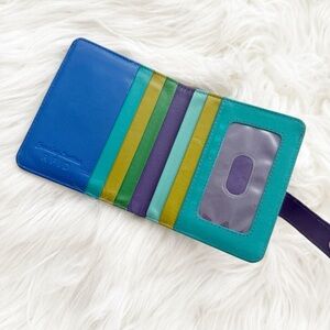 RFID Multicolor Card Holder with ID Window